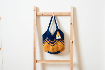 Granny Square Tote by Hip-P's Craft